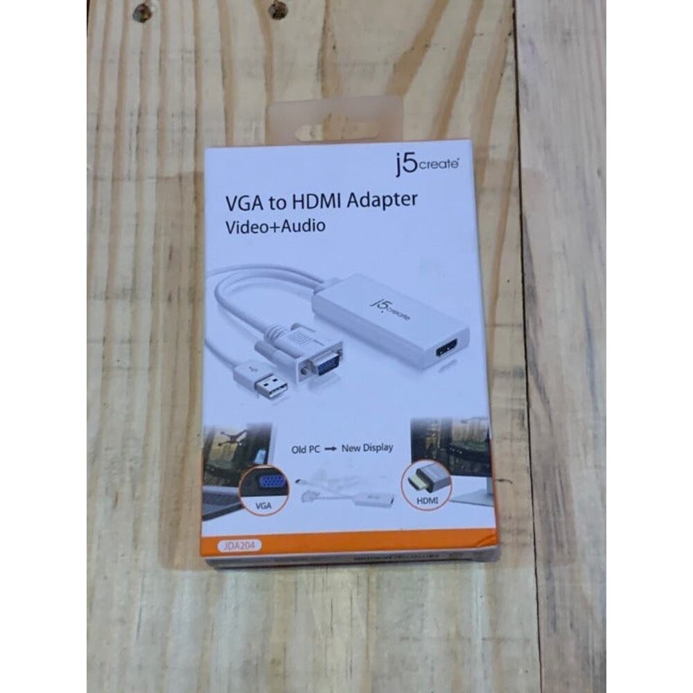 j5create VGA To HDMI Video Audio Adapter